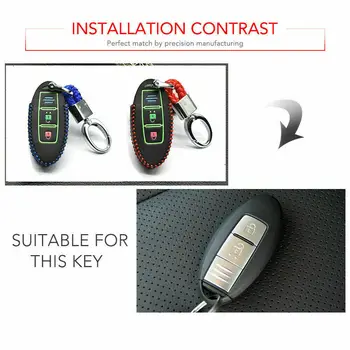 Remote Key Fob Bag Holder PU Leather Cover Case Fit For Nissan 2019 2020 Key Case Pouch Ladies Key Case
Remote Key Fob Bag Holder PU Leather Cover Case Fit For Nissan 2019 2020 Key Case Pouch Ladies Key Case