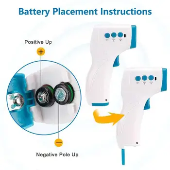 Non-Contact Temperature Measurement Device Multi-Functional Digital Thermometer Infrared Forehead Termometer Tool
Non-Contact Temperature Measurement Device Multi-Functional Digital Thermometer Infrared Forehead Termometer Tool