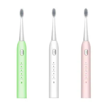 Powerful Ultrasonic Sonic Electric Toothbrush USB Rechargeable Tooth Brush Adult Electronic Washable Whitening Teeth Brush 
Powerful Ultrasonic Sonic Electric Toothbrush USB Rechargeable Tooth Brush Adult Electronic Washable Whitening Teeth Brush