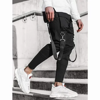 Hip Hop Boy Multi-pocket Elastic Waist Design Harem Pant Men Streetwear Punk Casual Trousers Jogger Male Dancing Black Pants
Hip Hop Boy Multi-pocket Elastic Waist Design Harem Pant Men Streetwear Punk Casual Trousers Jogger Male Dancing Black Pants
