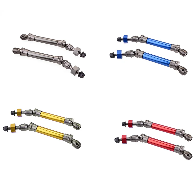 2Pcs CVD Steel Front Drive Shaft Assembly Heavy Duty for 1/10 Traxxas Slash 4X4 Stampede VXL 2WD 6851R 6851X 6852R 6852X
2Pcs CVD Steel Front Drive Shaft Assembly Heavy Duty for 1/10 Traxxas Slash 4X4 Stampede VXL 2WD 6851R 6851X 6852R 6852X