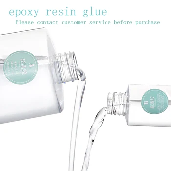 100g/Set AB Crystal Glue Epoxy Resin Jewelry Making Epoxy resin set resin kit Resin form resin for ornaments