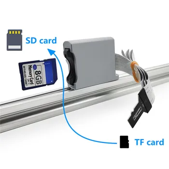 TF to SD Card Reader Cable Reading Module Multifunctional Card Reader Kit for Creality Ender3/ 3S 3D Printer Accessories
TF to SD Card Reader Cable Reading Module Multifunctional Card Reader Kit for Creality Ender3/ 3S 3D Printer Accessories
