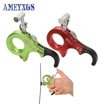1pc 3/4 Finger Archery Bow Release Aids Steel Grip Caliper For Compound Bow and Arrow Hunting Accessories Shooting Fishing Sport 
1pc 3/4 Finger Archery Bow Release Aids Steel Grip Caliper For Compound Bow and Arrow Hunting Accessories Shooting Fishing Sport