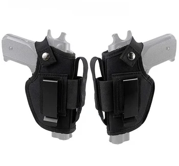 Black Holster Concealed Carry Holsters Belt Metal Clip IWB OWB Holster Airsoft Gun Bag Hunting Articles for All Sizes Handguns
Black Holster Concealed Carry Holsters Belt Metal Clip IWB OWB Holster Airsoft Gun Bag Hunting Articles for All Sizes Handguns