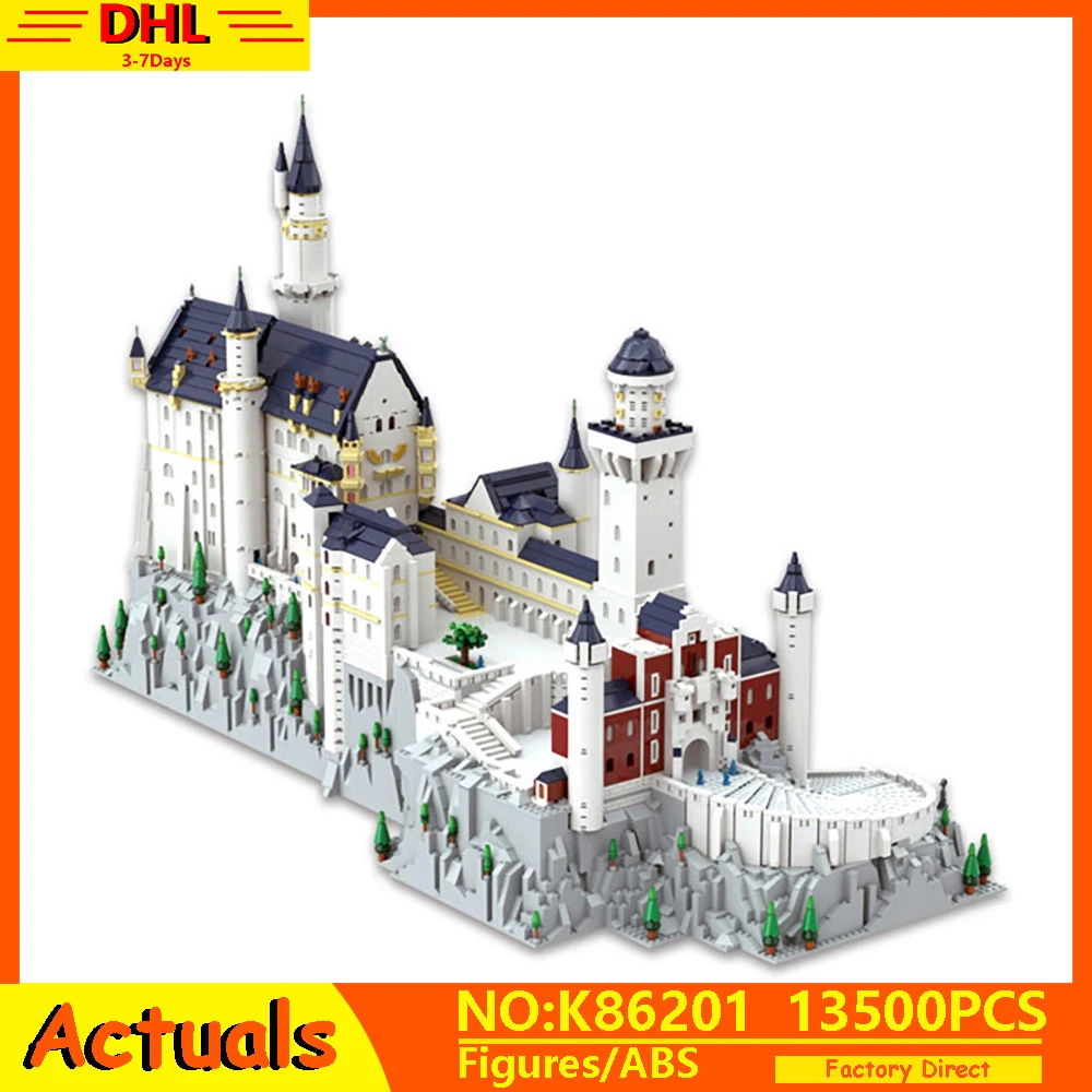 City Expert Creator Architecture Neuschwanstein Castle Germany Swan Stone Castle Model Building Blocks Bricks Toys Kids Gifts
City Expert Creator Architecture Neuschwanstein Castle Germany Swan Stone Castle Model Building Blocks Bricks Toys Kids Gifts