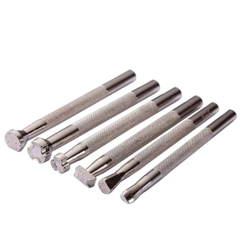 Working Saddle Making Tools Carving Leather Craft Alloy Carving Making Craft System Punch Stamps Leatherwear Craft Punch Stamps
Working Saddle Making Tools Carving Leather Craft Alloy Carving Making Craft System Punch Stamps Leatherwear Craft Punch Stamps