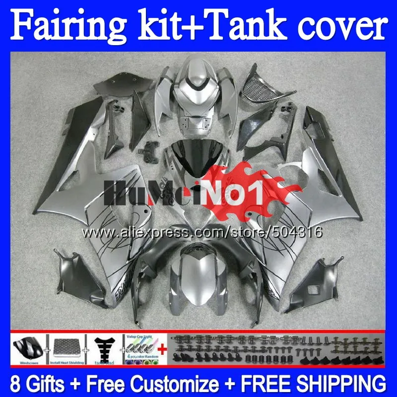 +Tank Kit For SUZUKI GSXR-1000 GSXR 1000 1000CC CC 68MC.23 K5 GSX-R1000 GSX R1000 GSXR1000 05 06 2005 2006 Fairing Silver grey
+Tank Kit For SUZUKI GSXR-1000 GSXR 1000 1000CC CC 68MC.23 K5 GSX-R1000 GSX R1000 GSXR1000 05 06 2005 2006 Fairing Silver grey