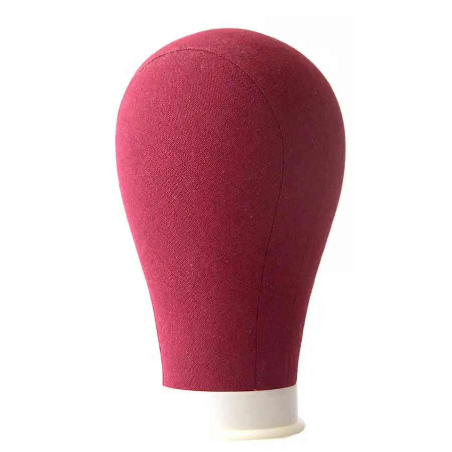 Dark Red Canvas Block Head Display Styling Mannequin Manikin Head Wig Stand wig Stand 21 22 23 24 inches Training Mannequin Head
Dark Red Canvas Block Head Display Styling Mannequin Manikin Head Wig Stand wig Stand 21 22 23 24 inches Training Mannequin Head