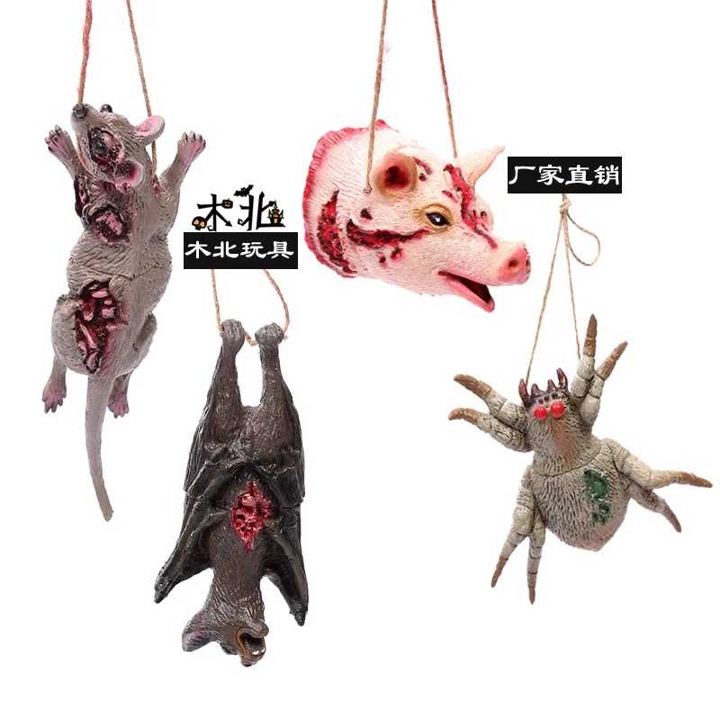 Halloween decorative props hanging chain horror spoof tidy animal scary haunted house venue layout factory wholesale
Halloween decorative props hanging chain horror spoof tidy animal scary haunted house venue layout factory wholesale
