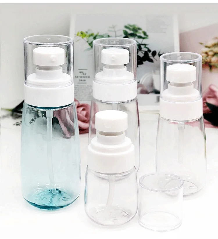 3pcs/set Spray Bottle 60/80/100ml Travel Cosmetic Bottles Set Makeup Liquid Container Refillable Perfume Atomizer Blue Pink
3pcs/set Spray Bottle 60/80/100ml Travel Cosmetic Bottles Set Makeup Liquid Container Refillable Perfume Atomizer Blue Pink