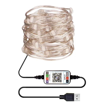2/5/10/15/20 Meters LED Light String Christmas Tree Decoration Copper Wire Light X6HC
2/5/10/15/20 Meters LED Light String Christmas Tree Decoration Copper Wire Light X6HC