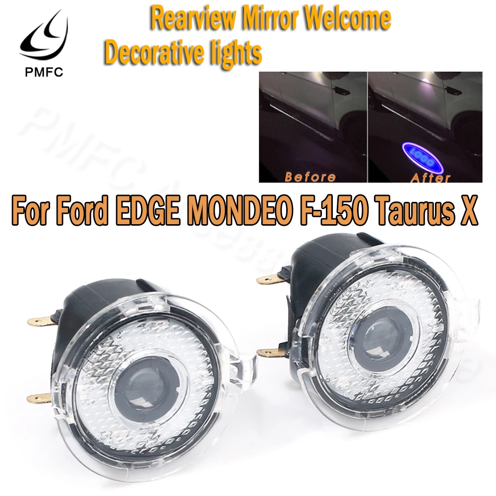 PMFC 1pair Car Rearview Mirror Logo Welcome Decorative lights Projector Shadow Lamp LED Door Courtesy Light Kit For Ford F-150
PMFC 1pair Car Rearview Mirror Logo Welcome Decorative lights Projector Shadow Lamp LED Door Courtesy Light Kit For Ford F-150