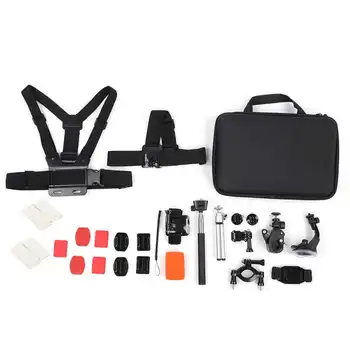 AT434 Plastic 20 in 1 Action Camera Accessory Combination Kit for Sports Cameras Accessories
AT434 Plastic 20 in 1 Action Camera Accessory Combination Kit for Sports Cameras Accessories