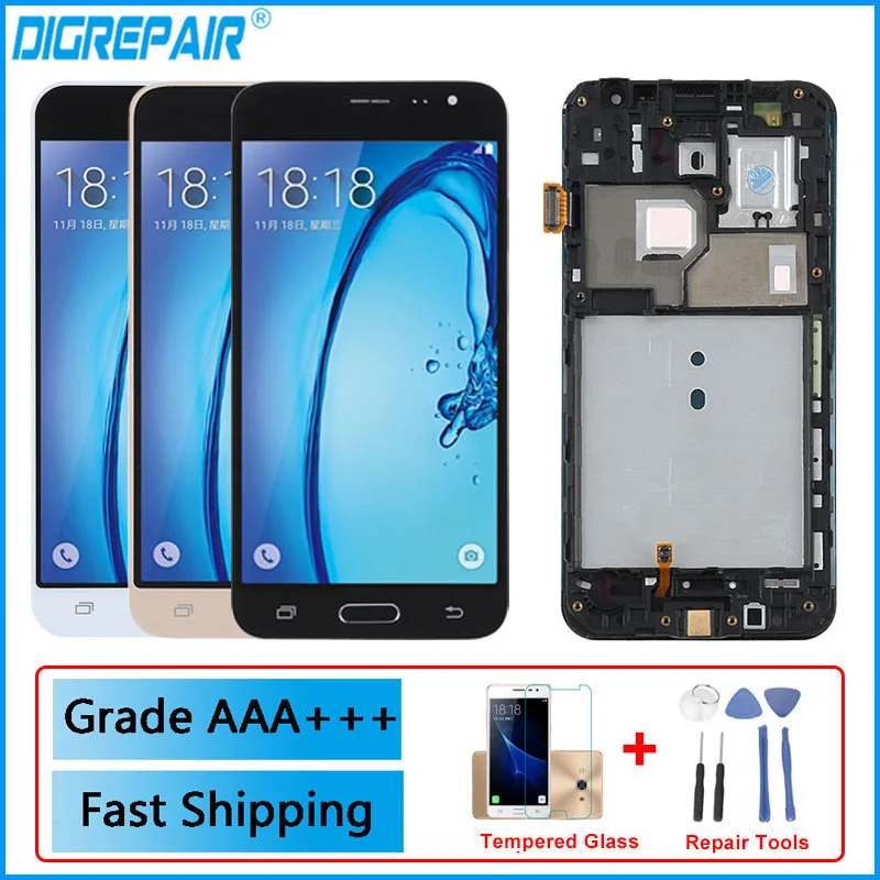 J320f lcd For SAMSUNG GALAXY J3 2016 LCD J320F J320FN J320M Display Digitizer Touch Screen With Frame for SAMSUNG J3 lcd j3 2016
J320f lcd For SAMSUNG GALAXY J3 2016 LCD J320F J320FN J320M Display Digitizer Touch Screen With Frame for SAMSUNG J3 lcd j3 2016