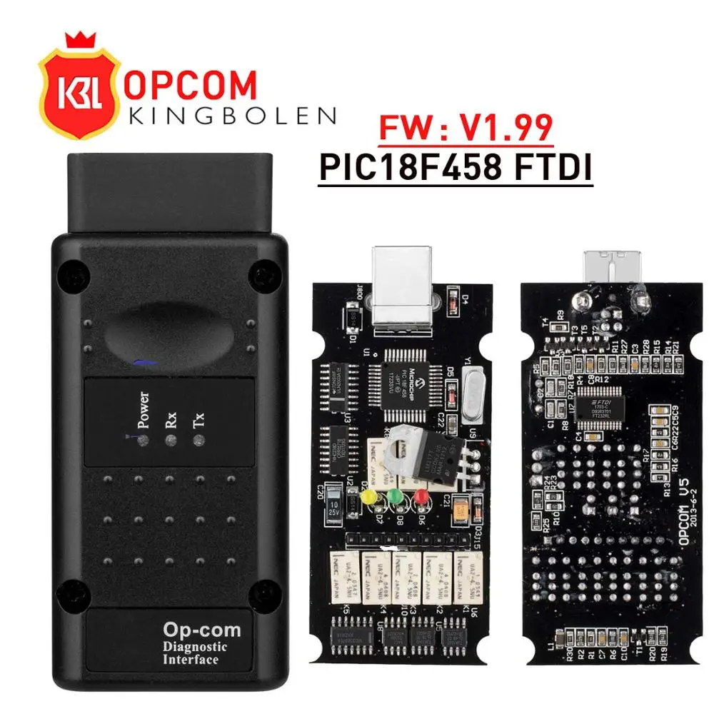 opcom V1.99 with PIC18F458 FTDI op com diagnostic Op-com V1.78 V1.65 OBD2 Auto Scanner tool for Opel CAN BUS V1.7 flash update
opcom V1.99 with PIC18F458 FTDI op com diagnostic Op-com V1.78 V1.65 OBD2 Auto Scanner tool for Opel CAN BUS V1.7 flash update