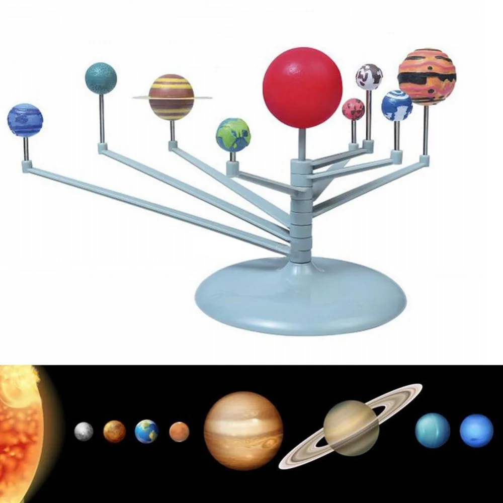 New DIY The Solar System Nine planets Planetarium Model Kit Science Astronomy Project Early Education For Children
New DIY The Solar System Nine planets Planetarium Model Kit Science Astronomy Project Early Education For Children