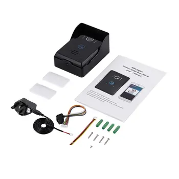 Touch Key Motion Detection Video Eye Doorbell Intercom with 2 Dingdong Doorbells ios/Android App Support Wifi Video Door Phone
Touch Key Motion Detection Video Eye Doorbell Intercom with 2 Dingdong Doorbells ios/Android App Support Wifi Video Door Phone