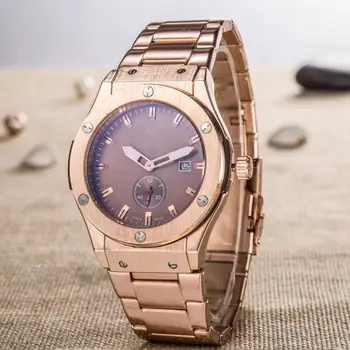 Men's Band Date Display Quartz Watch Business Stainless Steel Strap Fashion WristWatch Clock relogio masculino 2020
Men's Band Date Display Quartz Watch Business Stainless Steel Strap Fashion WristWatch Clock relogio masculino 2020