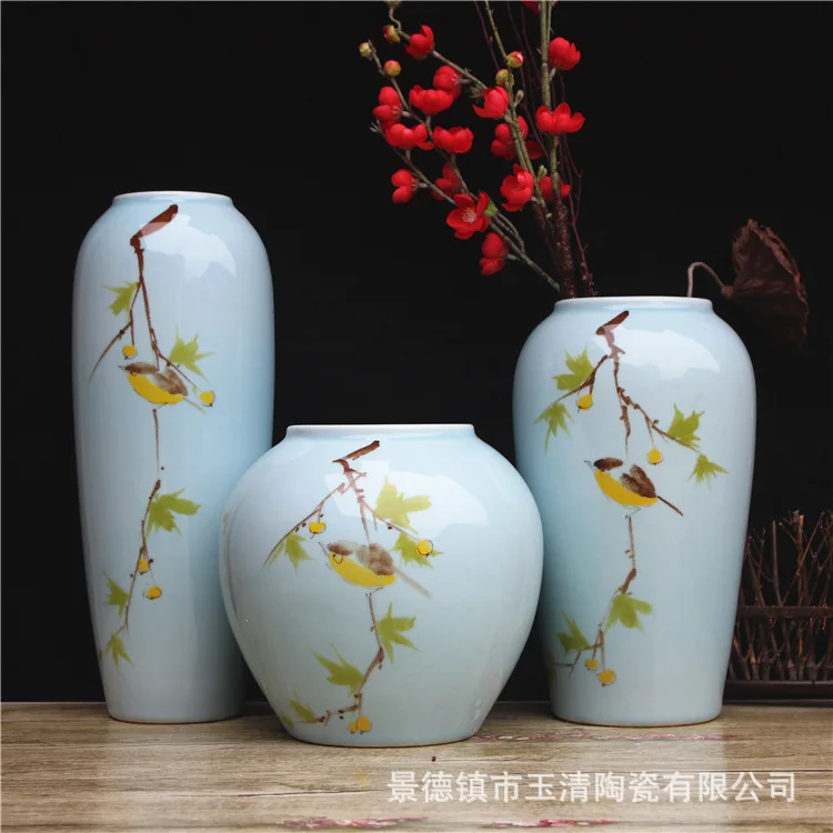 Ceramic Art Three-Piece Vase Simple Modern Interior Home Decoration Decoration Hotel Model Home Soft Decoration gold vase
Ceramic Art Three-Piece Vase Simple Modern Interior Home Decoration Decoration Hotel Model Home Soft Decoration gold vase