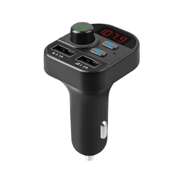 12-24 V 87.5-108 MHz Bluetooth Car FM Transmitter MP3 Player Hands Free Radio Adapter Kit USB Charger Car Replacement Accessorie
12-24 V 87.5-108 MHz Bluetooth Car FM Transmitter MP3 Player Hands Free Radio Adapter Kit USB Charger Car Replacement Accessorie