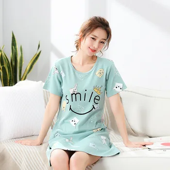 Women Causal Sleepwear Sexy Summer Women's Pink Cartoon Print Pijamas Ladies Nightgown Princess Night Dress Girls Sleepshirts
Women Causal Sleepwear Sexy Summer Women's Pink Cartoon Print Pijamas Ladies Nightgown Princess Night Dress Girls Sleepshirts
