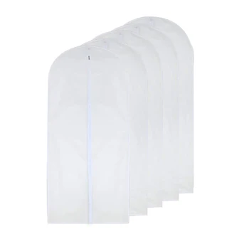 5 Pcs Clear Garment Bags Dust-Proof for Storage Clothes Cover Bag Coat, Dress Closet Clothes Storage-24 x 48Inch
5 Pcs Clear Garment Bags Dust-Proof for Storage Clothes Cover Bag Coat, Dress Closet Clothes Storage-24 x 48Inch