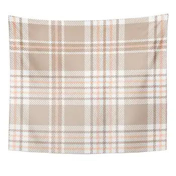 Check Beige Bedding Plaid Pattern in Shades of Taupe Brown Pale Red and White Tan Border Checkered Home Decor Tapestry Wall Hang
Check Beige Bedding Plaid Pattern in Shades of Taupe Brown Pale Red and White Tan Border Checkered Home Decor Tapestry Wall Hang
