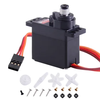 KST DS113MG Metal Gear 12g Micro Servo for RC Models Fixed Wing Airplane Control Driving Servo Spare Part
KST DS113MG Metal Gear 12g Micro Servo for RC Models Fixed Wing Airplane Control Driving Servo Spare Part