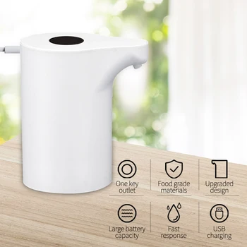 Portable Electric Water Dispenser Bottle Pumping Device Touch Switch USB Automatic Charging Dispensador De Agua Fria
Portable Electric Water Dispenser Bottle Pumping Device Touch Switch USB Automatic Charging Dispensador De Agua Fria