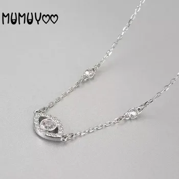 Fashion jewelry high quality, charm simple lucky devil's eyes women's necklace, crystal pendant, clavicle chain
Fashion jewelry high quality, charm simple lucky devil's eyes women's necklace, crystal pendant, clavicle chain