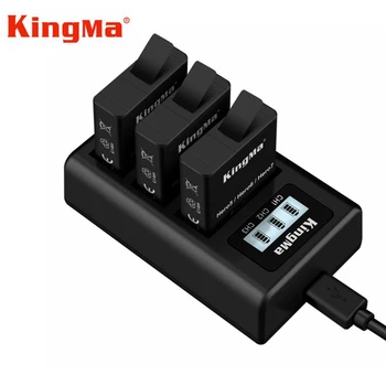 KingMa For GoPro Hero5 Hero6 Hero7 Battery with 3 Hole Ports LCD Display Charger Kits for Go Pro Hero 8 7 6 5 Black Accessories
KingMa For GoPro Hero5 Hero6 Hero7 Battery with 3 Hole Ports LCD Display Charger Kits for Go Pro Hero 8 7 6 5 Black Accessories