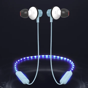 Sports Magnetic In-Ear Hang Neck Type Wireless Bluetooth 5.0 Earphone Headset LED Light Long Standby Earbuds Earphone For IPhone
Sports Magnetic In-Ear Hang Neck Type Wireless Bluetooth 5.0 Earphone Headset LED Light Long Standby Earbuds Earphone For IPhone