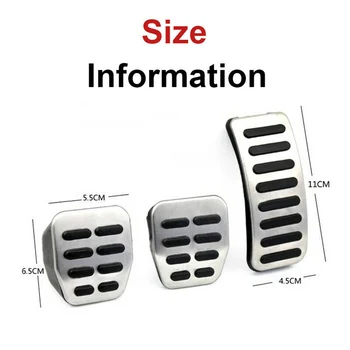 3PCS/Set Pedal Cover Car Clutch Gas Brake Foot Pedal For Bora Golf MK3 MK4 Vento Brand new
3PCS/Set Pedal Cover Car Clutch Gas Brake Foot Pedal For Bora Golf MK3 MK4 Vento Brand new