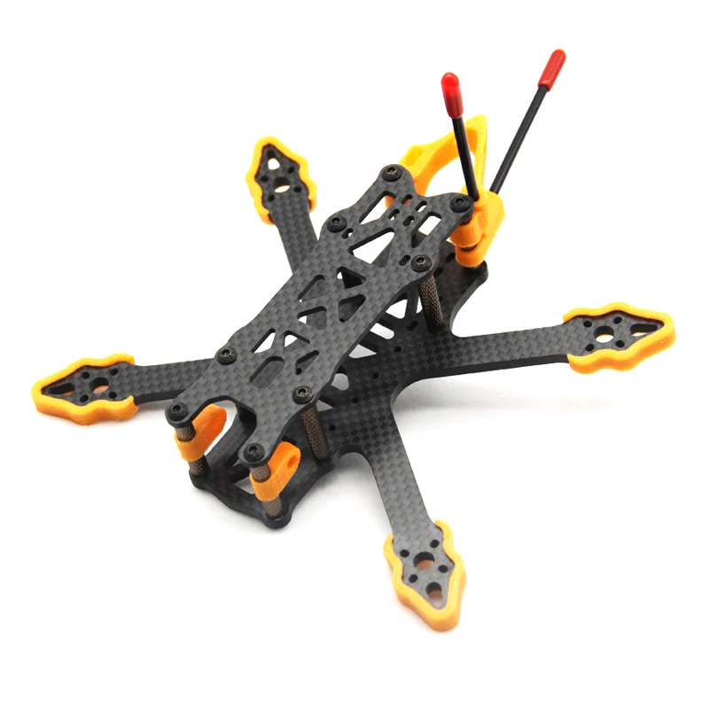 ZJWRC 140mm Wheelbase 3 Inch 4mm Arm Carbon Fiber FPV Racing Frame Kit for RC Dronefor RC Drone FPV Racing
ZJWRC 140mm Wheelbase 3 Inch 4mm Arm Carbon Fiber FPV Racing Frame Kit for RC Dronefor RC Drone FPV Racing
