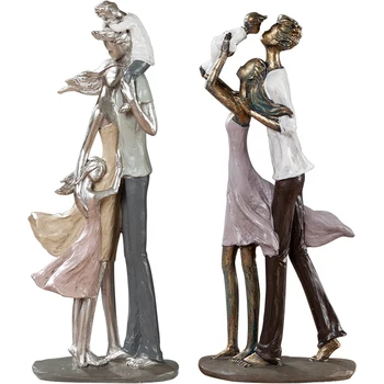Creative A Family Of Three Holding A Baby Statue Home Decor Crafts Room Objects Character Office Resin Figurines Wedding Gifts
Creative A Family Of Three Holding A Baby Statue Home Decor Crafts Room Objects Character Office Resin Figurines Wedding Gifts