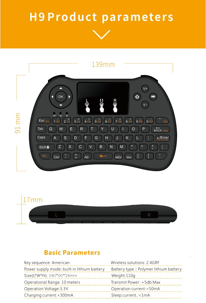 Wireless Keyboard and Mouse air mouse Wireless Keyboard and Mouse air mouse