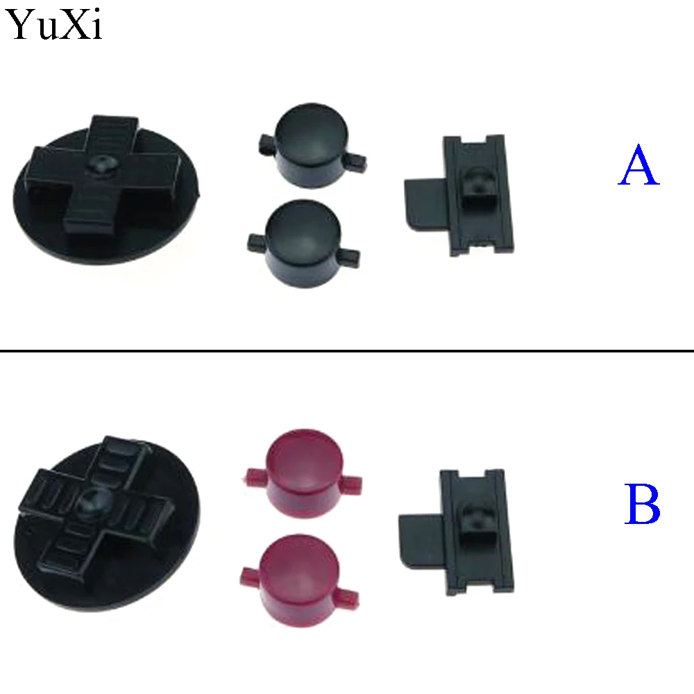 YuXi Red Black Replacement Buttons for Gameboy Classic GB Keypads for GB DMG DIY for Gameboy A B buttons D-pad
YuXi Red Black Replacement Buttons for Gameboy Classic GB Keypads for GB DMG DIY for Gameboy A B buttons D-pad