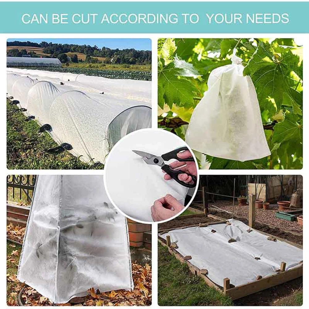 Arm Plant Protecting Bag Yard Garden Winter Protection Covers White Anti-ultraviolet Non Woven Fabric Reusable Anti-freezing
Arm Plant Protecting Bag Yard Garden Winter Protection Covers White Anti-ultraviolet Non Woven Fabric Reusable Anti-freezing
