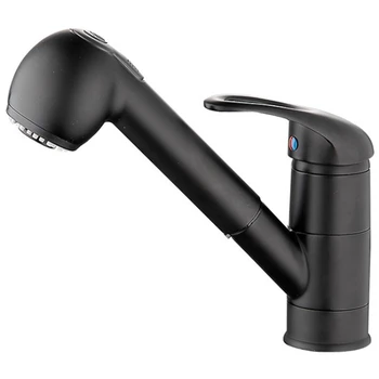 3304H Brass Kitchen Faucet 360 Degree Pull Spray Mixer Faucet Crane Polishing Black Water Saving Torneira Cozinha-ABUX
3304H Brass Kitchen Faucet 360 Degree Pull Spray Mixer Faucet Crane Polishing Black Water Saving Torneira Cozinha-ABUX