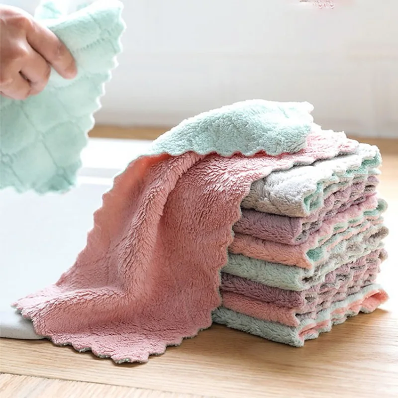 1pc Super Absorbent Microfiber Kitchen Dish Cloth High-efficiency Tableware Household Cleaning Towel Kitchen Tools Gadgets
1pc Super Absorbent Microfiber Kitchen Dish Cloth High-efficiency Tableware Household Cleaning Towel Kitchen Tools Gadgets