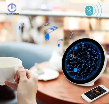 Smart Alarm Clock Form Led Display New With Bluetooth Speaker Multi-function Colorful Bedroom Backlight Clock
Smart Alarm Clock Form Led Display New With Bluetooth Speaker Multi-function Colorful Bedroom Backlight Clock