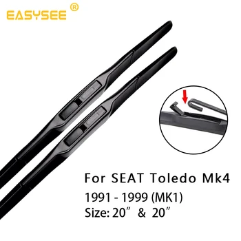 Car Windscreen Wiper Blades for SEAT Toledo Mk4 Fit Push Button Arms / Hook Arms / Claw Type Arms Model Year from 1991 to 2018
Car Windscreen Wiper Blades for SEAT Toledo Mk4 Fit Push Button Arms / Hook Arms / Claw Type Arms Model Year from 1991 to 2018