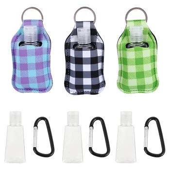3 Pcs Lattice Pattern Storage Case Printed Hand Sanitizer Protective Cover
3 Pcs Lattice Pattern Storage Case Printed Hand Sanitizer Protective Cover