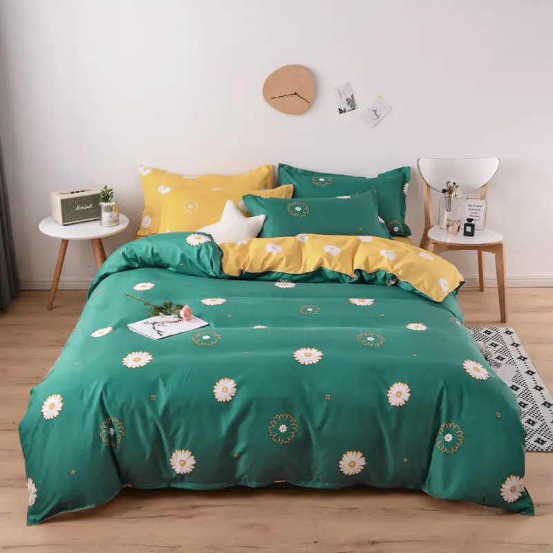 Green Flower pattern Home Textiles Bedding Set Bedclothes include Duvet Cover Bed Sheet Pillowcase Comforter Bed Set Bed Linen
Green Flower pattern Home Textiles Bedding Set Bedclothes include Duvet Cover Bed Sheet Pillowcase Comforter Bed Set Bed Linen