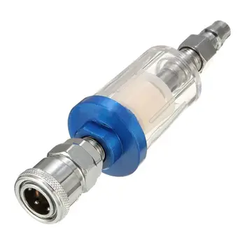 1/4 "mini oil & water separator with integrated air filter for spray gun
1/4 "mini oil & water separator with integrated air filter for spray gun