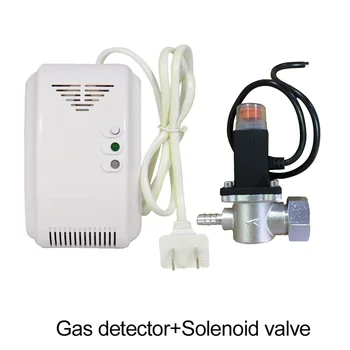 110-220VAC standalone combustible gas leaking alarm detector security Kitchen natural gas leak sensor electric magnetic valve
110-220VAC standalone combustible gas leaking alarm detector security Kitchen natural gas leak sensor electric magnetic valve