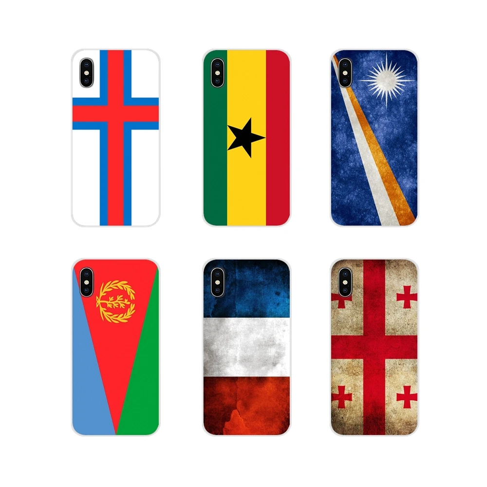 Чехол для сотового телефона с национальным флагом Apple IPhone X XR XS MAX 4 4s 5 5S 5C SE 6 6S 7 8 Plus