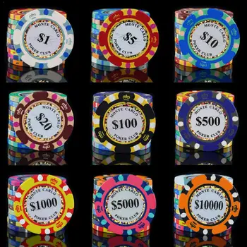 25Pcs/Lot 14g Ceramic Texas Poker Chips Professional Casino Pokerstars European Poker Tour Poker Chips Set Round Casino Coins
25Pcs/Lot 14g Ceramic Texas Poker Chips Professional Casino Pokerstars European Poker Tour Poker Chips Set Round Casino Coins
