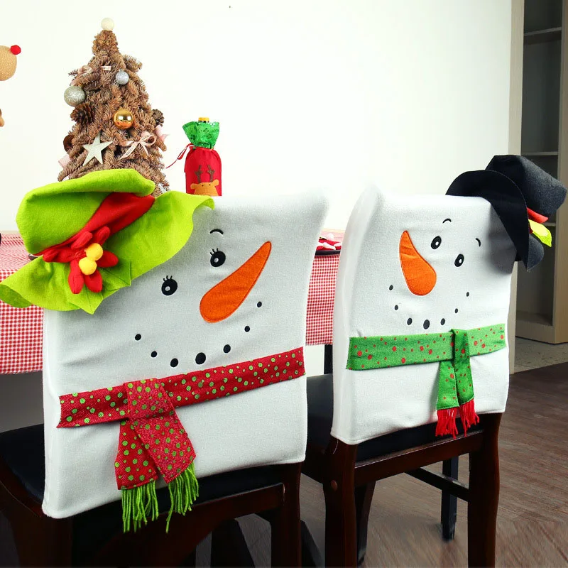 Christmas Chair Covers With Black Hat New Creative Christmas Snowman Chair Covers
Christmas Chair Covers With Black Hat New Creative Christmas Snowman Chair Covers